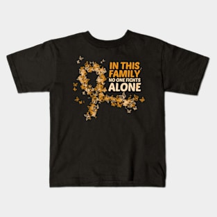 Appendix Support In This Family No One Fight Alone Kids T-Shirt